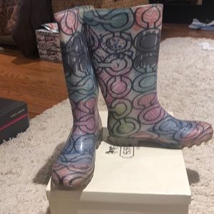 Coach Rainboots
